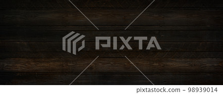 Old black wood texture background Old black wood texture background 98939014