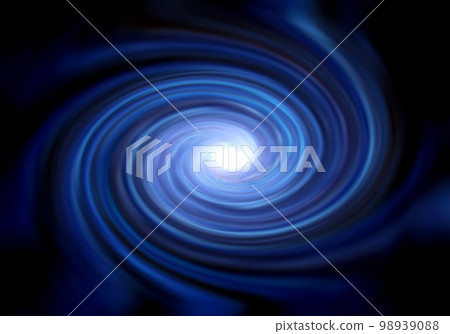 Background material with the image of a warp in outer space (image of a wormhole / black hole) 98939088