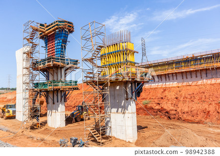 Industrial Construction Road Bridges Founadations Industrial Construction Road Bridges Founadations 98942388