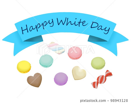 白色情人節快樂 & 糖果 98943128