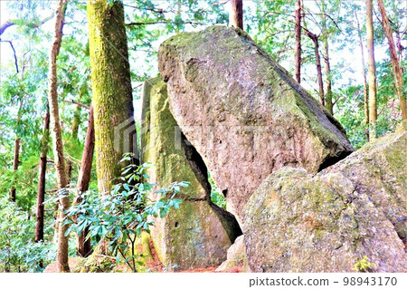 Megalith of Mt. Fudayama 98943170