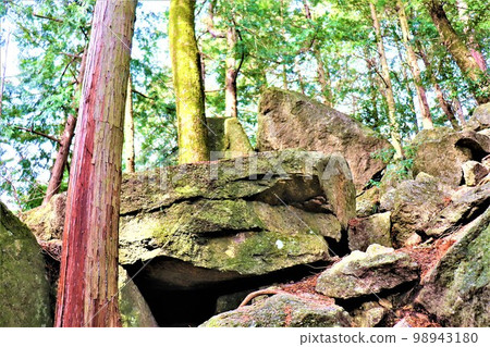 Megalith of Mt. Fudayama Megalith of Mt. Fudayama 98943180