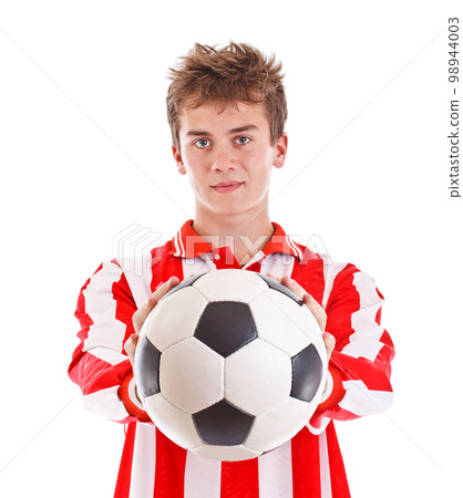 Young soccer player Young soccer player 98944003