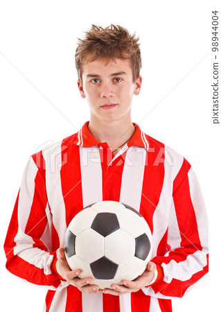 Young soccer player Young soccer player 98944004