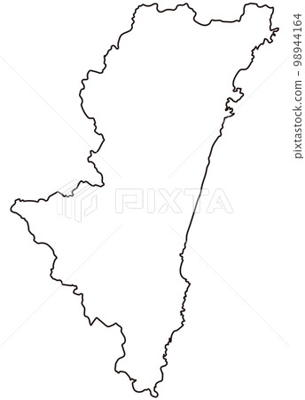 宮崎縣宮崎縣地圖 宮崎縣宮崎縣地圖 98944164