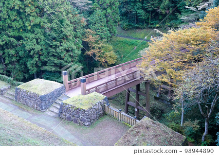 秋天,八王子城遺址,東京引橋 秋天,八王子城遺址,東京引橋 98944890