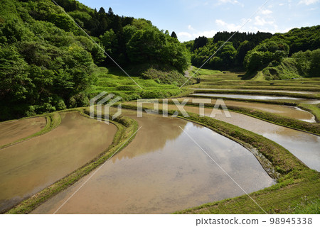 栃木縣茂木市石畑梯田 栃木縣茂木市石畑梯田 98945338