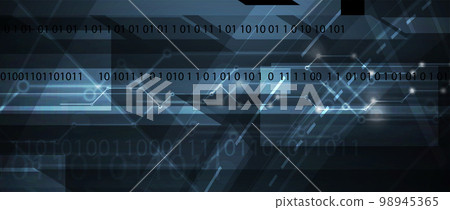 Technology data background, idea of global business solution 98945365