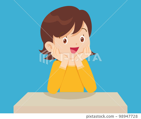 people thinking sitting and rest chin in hands 4 98947728