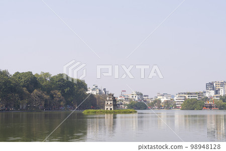 Thap Rua tower in Hanoi, Vietnam Thap Rua tower in Hanoi, Vietnam 98948128