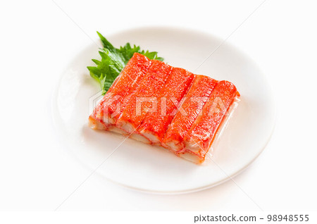 Crab flavored kamaboko with vinyl Crab flavored kamaboko with vinyl 98948555