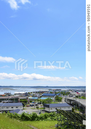 初夏的北海道東部厚岸町 98949591