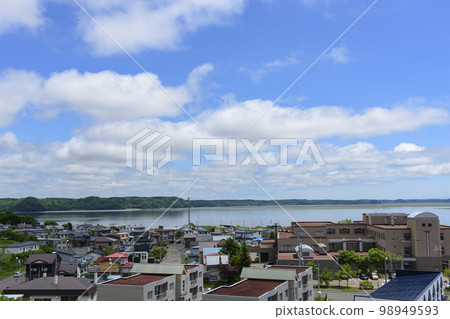 初夏的北海道東部厚岸町 98949593