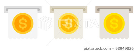 Invoice in flat style isolated Invoice in flat style isolated 98949826