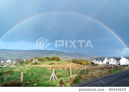 Glencolumbkille in County Donegal - Republic of Ireland Glencolumbkille in County Donegal - Republic of Ireland 98949838