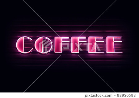 Coffee - Neon light 98950598