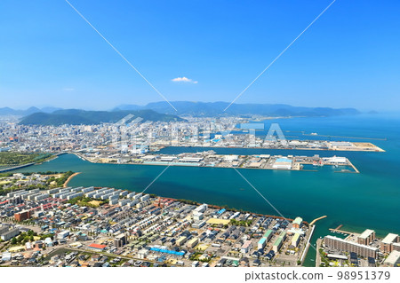 [Kagawa Prefecture] View of Takamatsu City from Yashimaru Observation Deck (Top 100 Tourist Spots in Japan) 98951379
