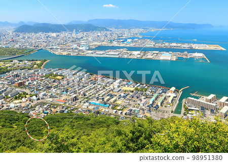 [Kagawa Prefecture] View of Takamatsu City from Yashimaru Observation Deck (Top 100 Tourist Spots in Japan) 98951380
