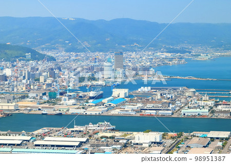 [Kagawa Prefecture] View of Takamatsu City from Yashimaru Observation Deck (Top 100 Tourist Spots in Japan) 98951387