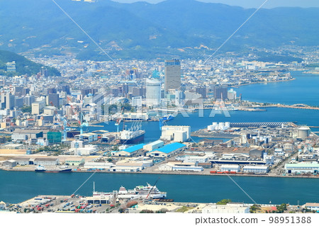 [Kagawa Prefecture] View of Takamatsu City from Yashimaru Observation Deck (Top 100 Tourist Spots in Japan) 98951388