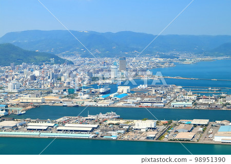 [Kagawa Prefecture] View of Takamatsu City from Yashimaru Observation Deck (Top 100 Tourist Spots in Japan) 98951390