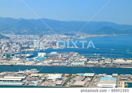【香川縣】從八島丸展望台(日本觀光地百選)眺望高松市 【香川縣】從八島丸展望台(日本觀光地百選)眺望高松市 98951393