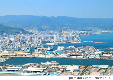 【香川縣】從八島丸展望台（日本觀光地百選）眺望高松市 98951394