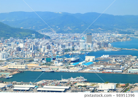 【香川縣】從八島丸展望台（日本觀光地百選）眺望高松市 98951396