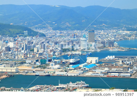 【香川縣】從八島丸展望台(日本觀光地百選)眺望高松市 【香川縣】從八島丸展望台(日本觀光地百選)眺望高松市 98951397