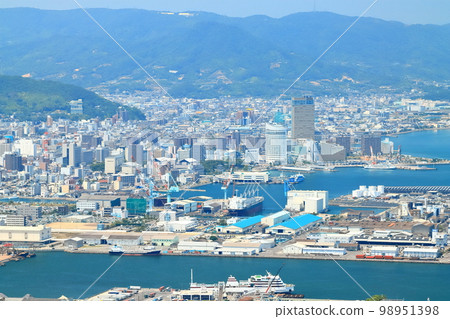 【香川縣】從八島丸展望台(日本觀光地百選)眺望高松市 【香川縣】從八島丸展望台(日本觀光地百選)眺望高松市 98951398