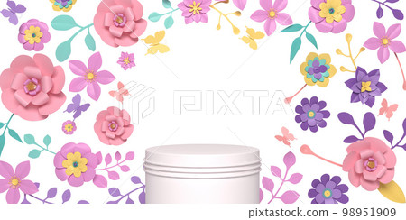 access element for Valentine's Day and Mother's Day greeting card, 3D rendering of celebrations on special days. 98951909