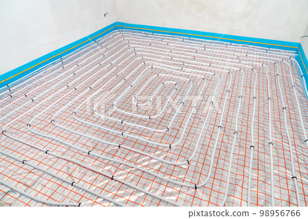 underfloor heating ready for floor installation 98956766