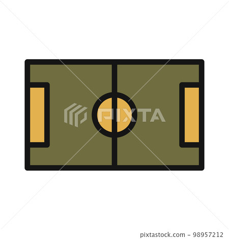 Football line icon isolated on white background. Black flat thin icon on modern outline style. Linear symbol and editable stroke. Simple and pixel perfect stroke vector illustration. Football line icon isolated on white background. Black flat thin icon on modern outline style. Linear symbol and editable stroke. Simple and pixel perfect stroke vector illustration. 98957212