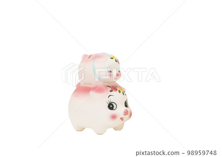 parent and child pig piggy bank 98959748