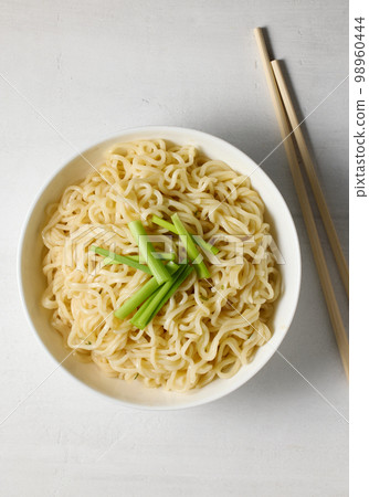 bowl of boiled noodles bowl of boiled noodles 98960444