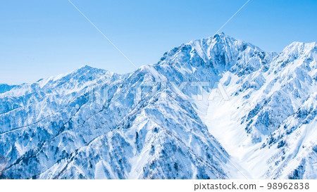 冬季東見嶺徒步：從富士山眺望自嶽山、鹿島射岳、佐藤角根冰川 98962838