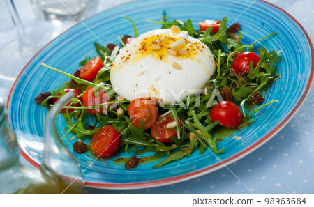 Burrata cheese salad Burrata cheese salad 98963684
