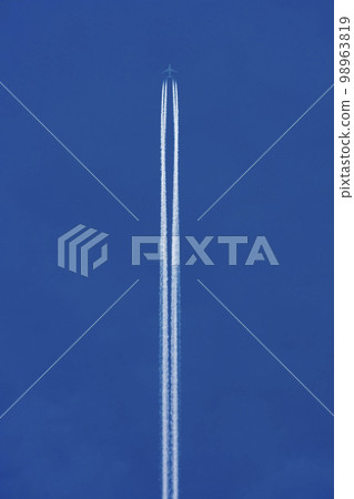 飛機雲 飛機雲 98963819