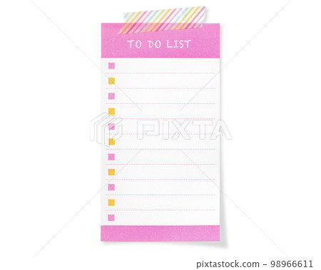 taped to do list 98966611