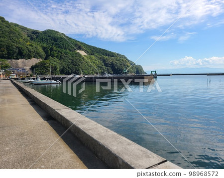 鹿兒島縣和泉郡長島町獅子島湯口港周邊風景 98968572