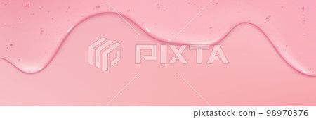 Clear liquid cosmetic gel texture Clear liquid cosmetic gel texture 98970376