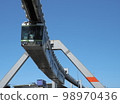 Shonan Monorail crossing the bridge 98970436
