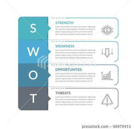 SWOT Analysis Diagram SWOT Analysis Diagram 98970453