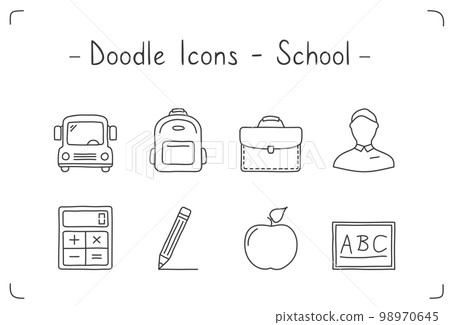Doodle Icon - School 98970645