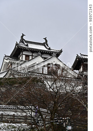 冬天的福知山城 冬天的福知山城 98971343