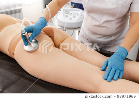 Modern medical procedures for beauty. Slimming treatments. Modern medical procedures for beauty. Slimming treatments. 98971969