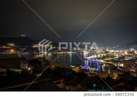 The world's top 3 night views of Nagasaki seen from Glover Garden The world's top 3 night views of Nagasaki seen from Glover Garden 98972350