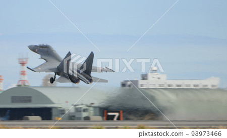 Indian Air Force Sukhoi Su-30MKI takeoff 98973466