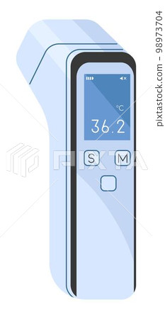 Thermometer showing temperature, hand instrument 98973704