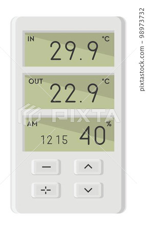 Conditioner remote controller with temperature Conditioner remote controller with temperature 98973732